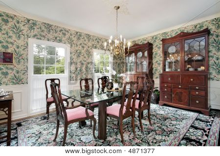 Dining Room With Buffet