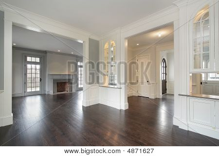 Family Room And Foyer