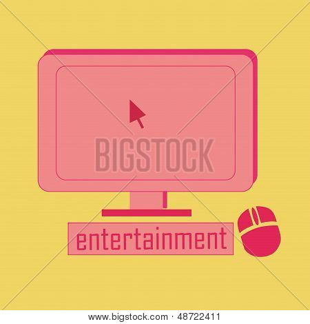 pink computer