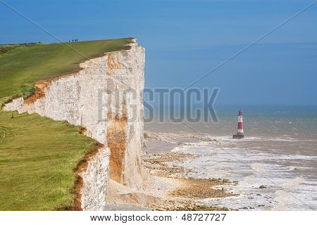 Beachy Head. East Sussex, England, Uk