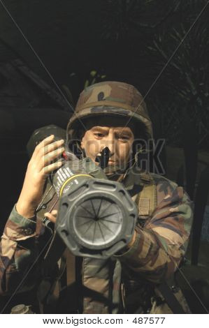 Mannequin militar