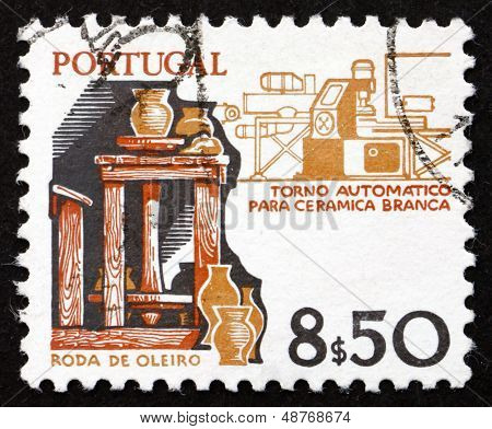 Postage Stamp Portugal 1978 Potter's Wheel
