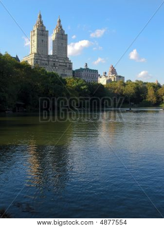 Staw w parku Centralnym