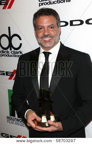Michael Deluca at the 17th Annual Hollywood Film Awards Backstage, Beverly Hilton Hotel, Beverly Hills, CA 10-21-13