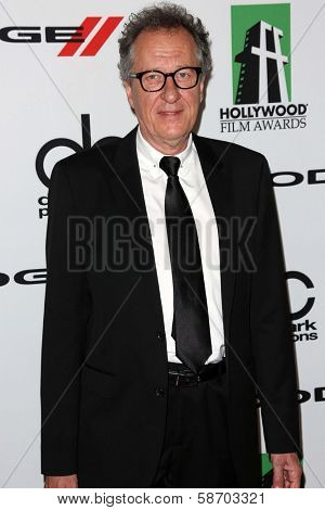Geoffrey Rush at the 17th Annual Hollywood Film Awards Arrivals, Beverly Hilton Hotel, Beverly Hills, CA 10-21-13