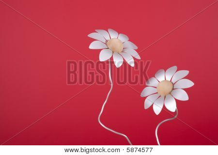 Fleurs d'alluminium Fake