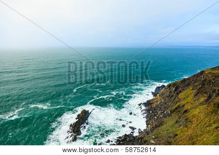 Irish Landscape. Coastline Atlantic Coast County Cork, Ireland