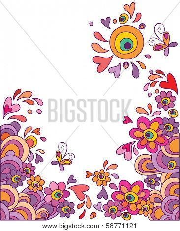 Summer funny card