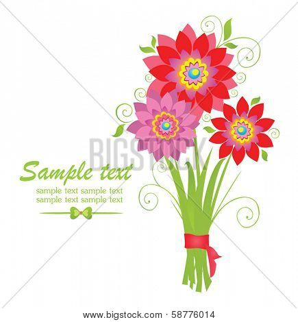 Greeting bouquet