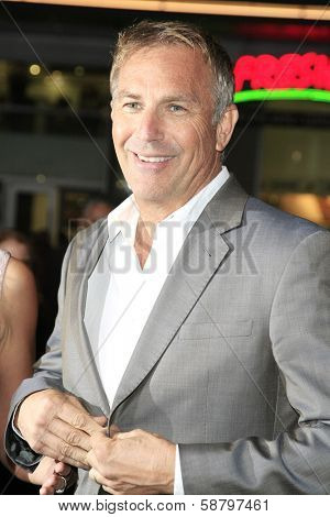 LOS ANGELES - JAN 15: Kevin Costner at the premiere of Paramount Pictures' 'Jack Ryan: Shadow Recruit' at TCL Chinese Theater on January 15, 2014 in Los Angeles, CA