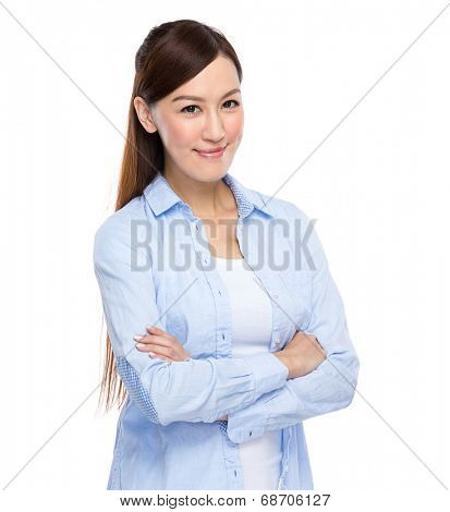 Asian Woman with casual wear