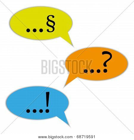 Vector color bubbles