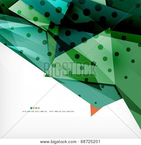 3d futuristic shapesabstract background made of glossy pieces with light effects and textured surfaces