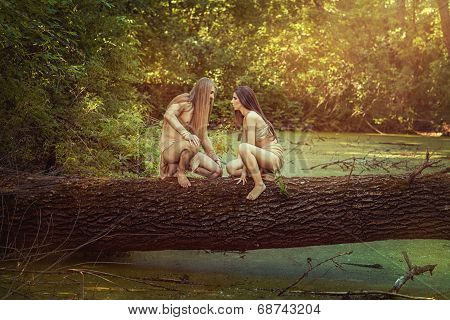 Wild Men In The Woods.