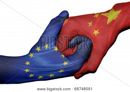 Handshake Between European Union And China