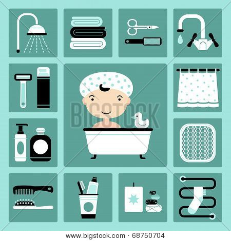 Bathroom Icons