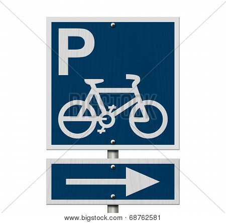 Bike Parking Sign