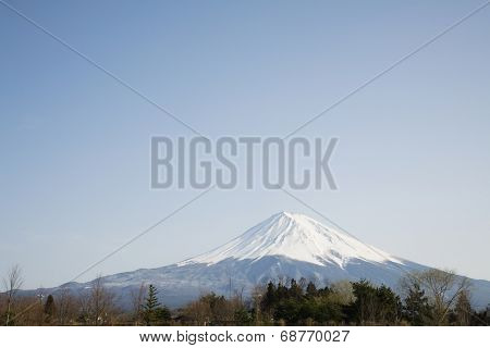 Mt. Fuji Seen From Kawaguchi Lake