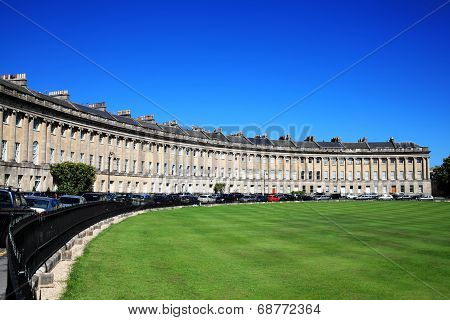 Royal Crescent in Bath