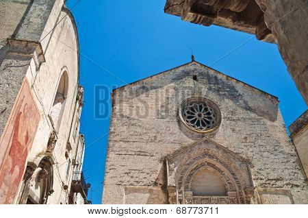Church of St. Nicola dei Greci. Altamura. Puglia. Italy.