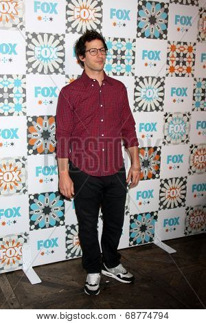 LOS ANGELES - JUL 20:  Andy Samberg at the FOX TCA July 2014 Party at the Soho House on July 20, 2014 in West Hollywood, CA