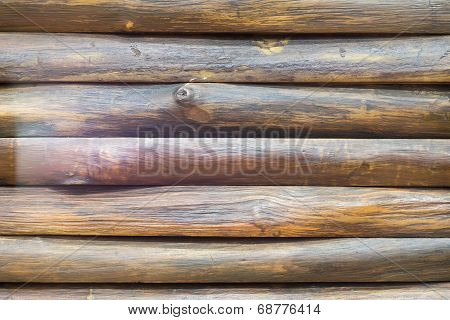 wood background looklike timber or log arrange in a row