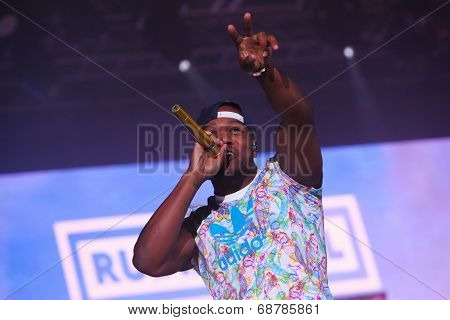 Band Rudimental performing on main stage at Exit Festival