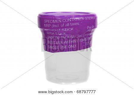 Specimen Sample Container