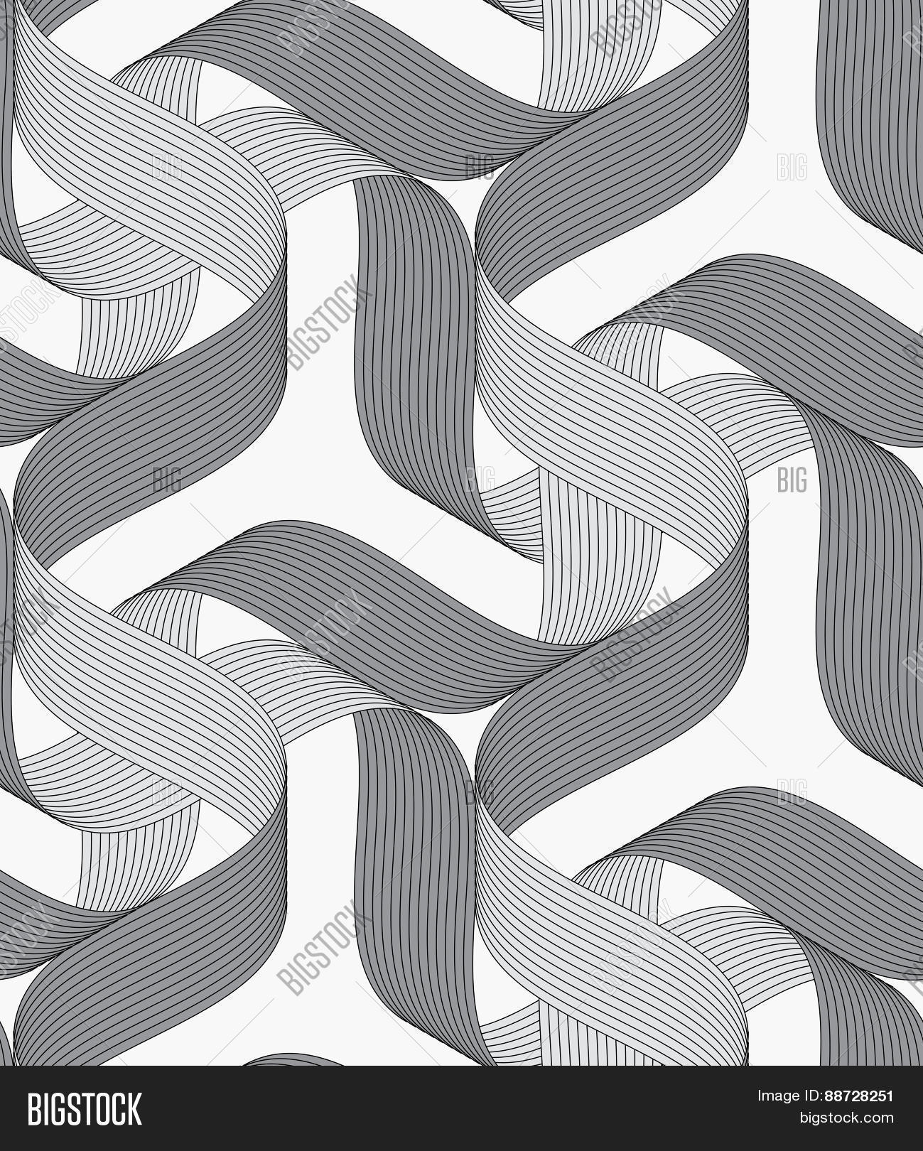 Ribbons Forming Stars Vector & Photo (Free Trial) | Bigstock