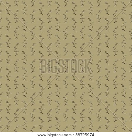 Hand Drawn Floral Seamless Pattern