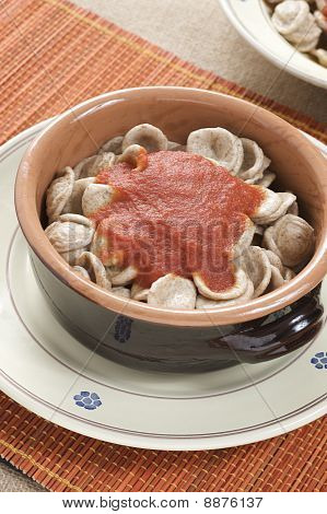 「オレッキエッテ」トマト添え