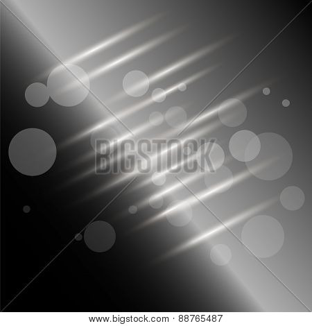 Black and White light effect background