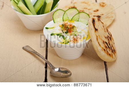Arab Middle East Goat Yogurt And Cucumber Salad