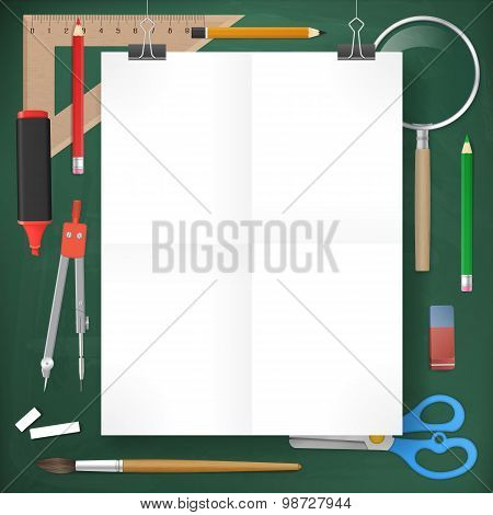 School Vector Illustration