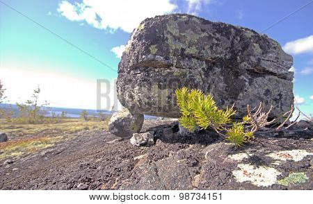 northern religious stone of ancient times