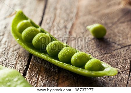 Organic Green Sugar Snap Peas