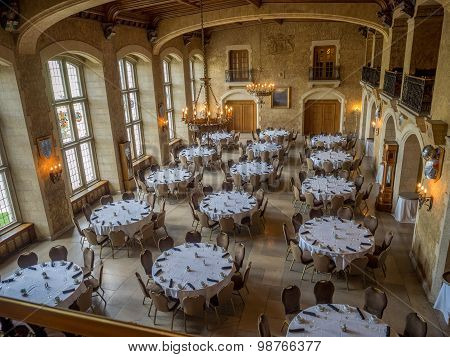 Interior of the Banff Springs Hotel