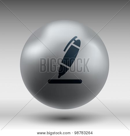 pen icon tool interface sign symbol graphic