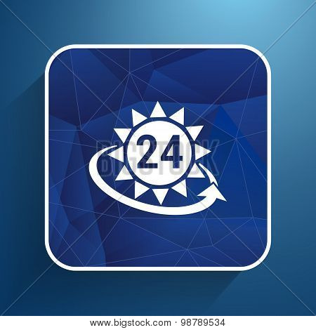clock sun vector illustration day icon