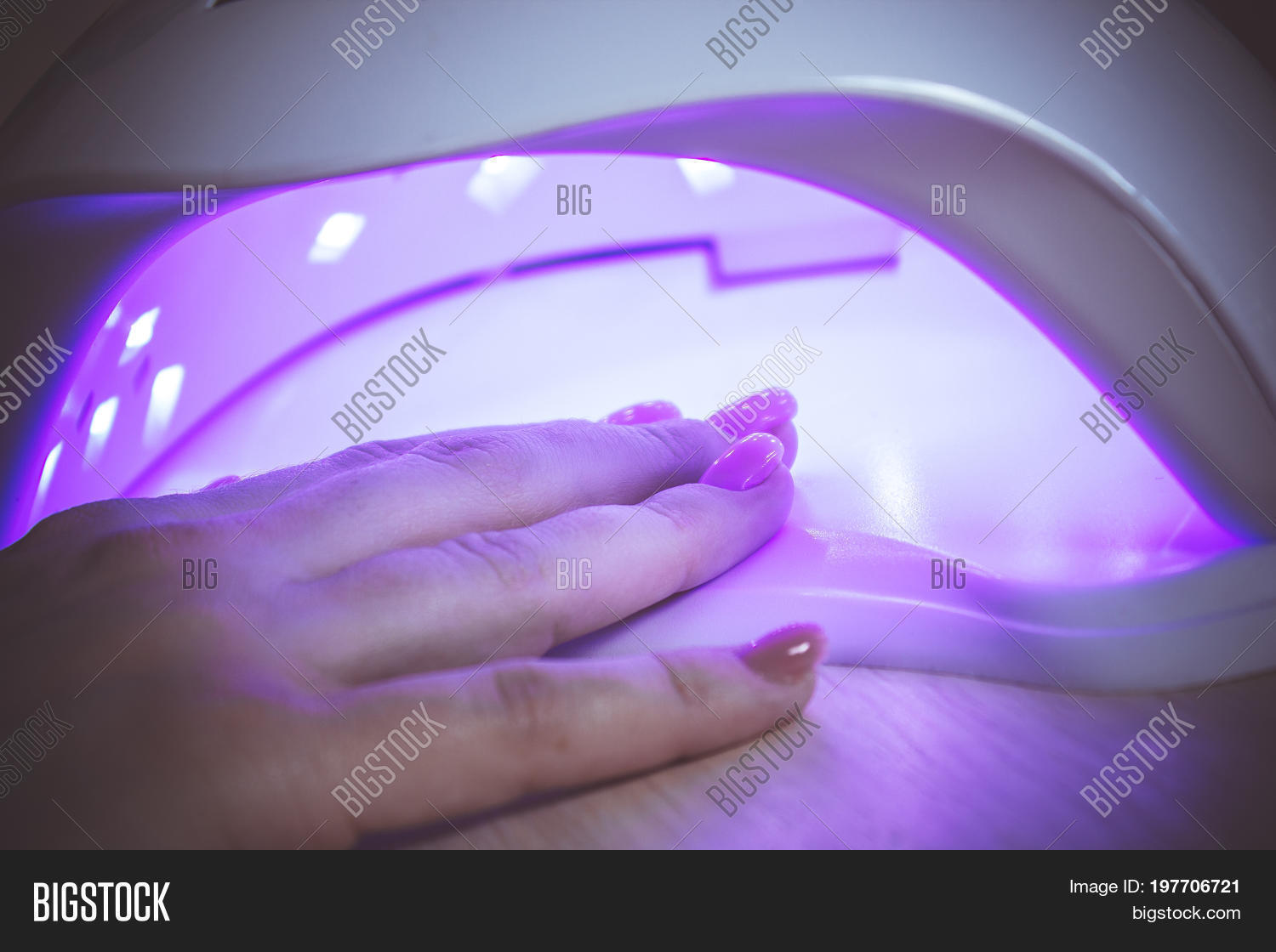 UV Lamp Gel Polish Image & Photo (Free Trial) Bigstock