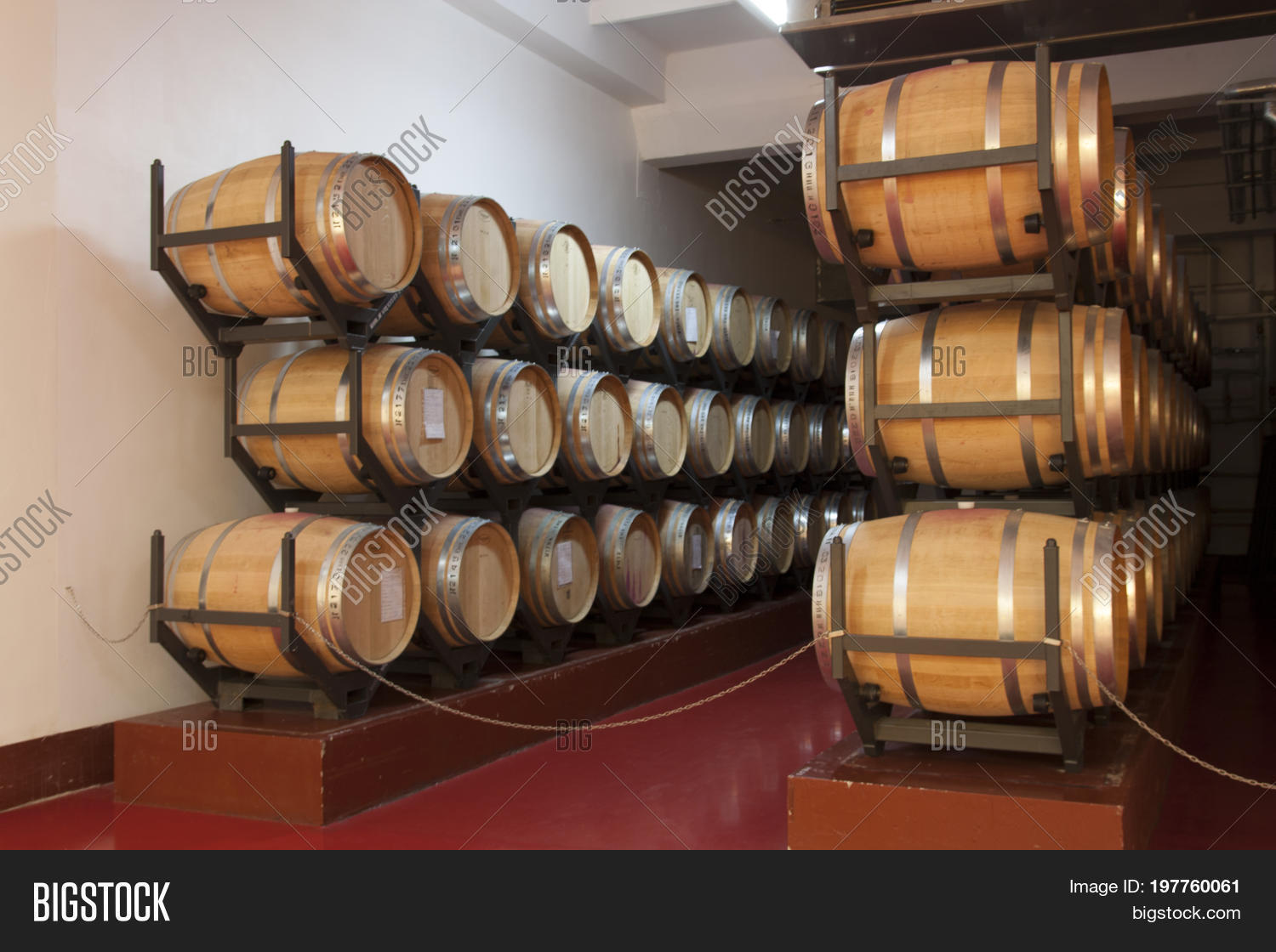 Old Wine Barrels Wine Image & Photo (Free Trial) Bigstock