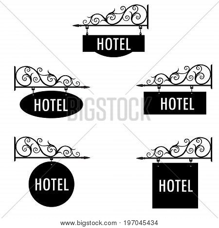 Hotel Sign Vector
