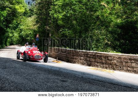 GOLA DEL FURLO, ITALY - MAY 19: FIAT SIATA 750 SPORT 