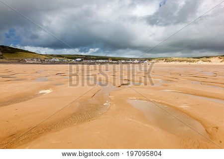 Croyde Beach Devon England Uk