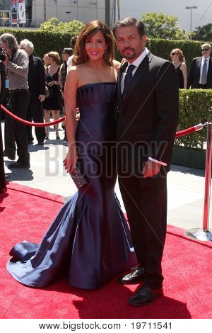 LOS ANGELES - AUG 21: Maria Canals Barrera ankommer i 2010 kreative Primetime Emmy Awards uden