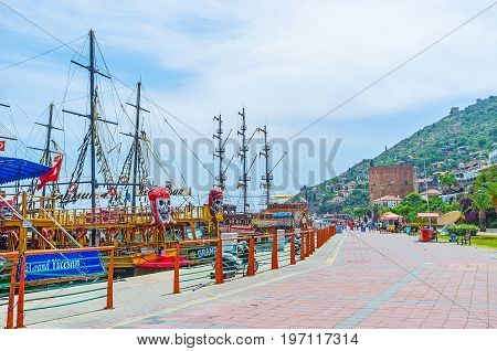 Rihtim Promenade In Alanya