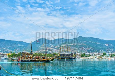 The Wooden Ships In Alanya