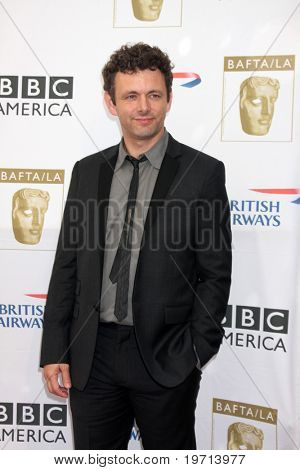 LOS ANGELES - AUG 27: Michael Sheen přijde na čaj Emmy BAFTA 2010 v hotelu Plaza století na Au