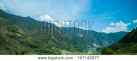 Kunhar river between Naran and Batakundi, Pakistan