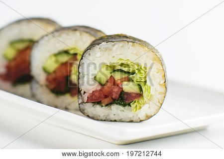 Rolls With Vegetables
